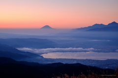 高ボッチ山頂からの景色