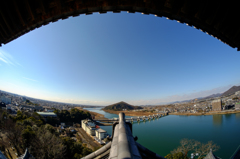 犬山城からの眺め：西