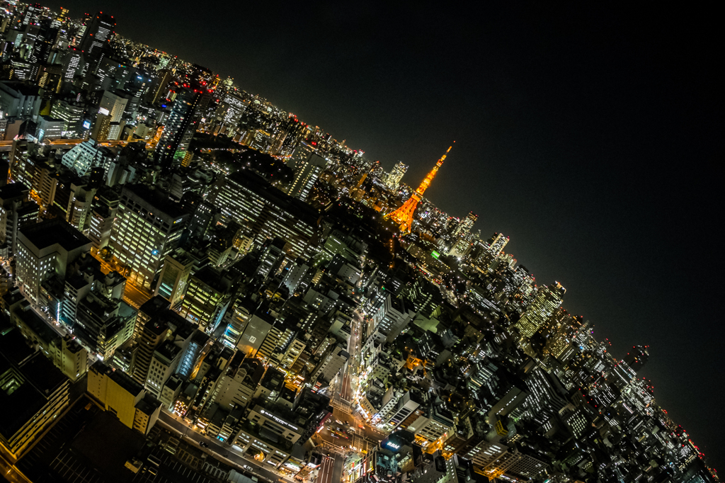 東京夜景＠世界貿易センタービル