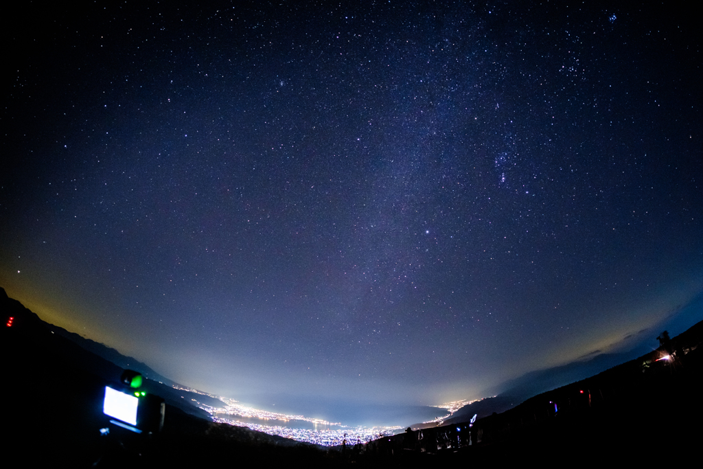 高ボッチの星空