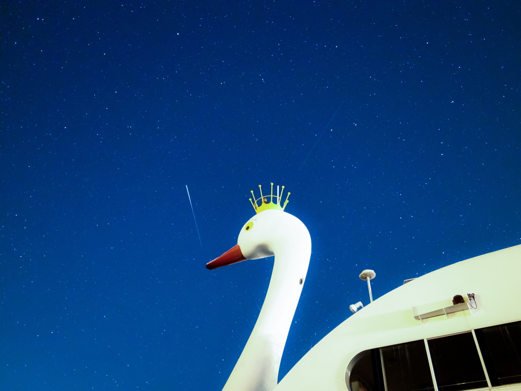 流れ星！