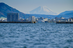 富士山とすわん