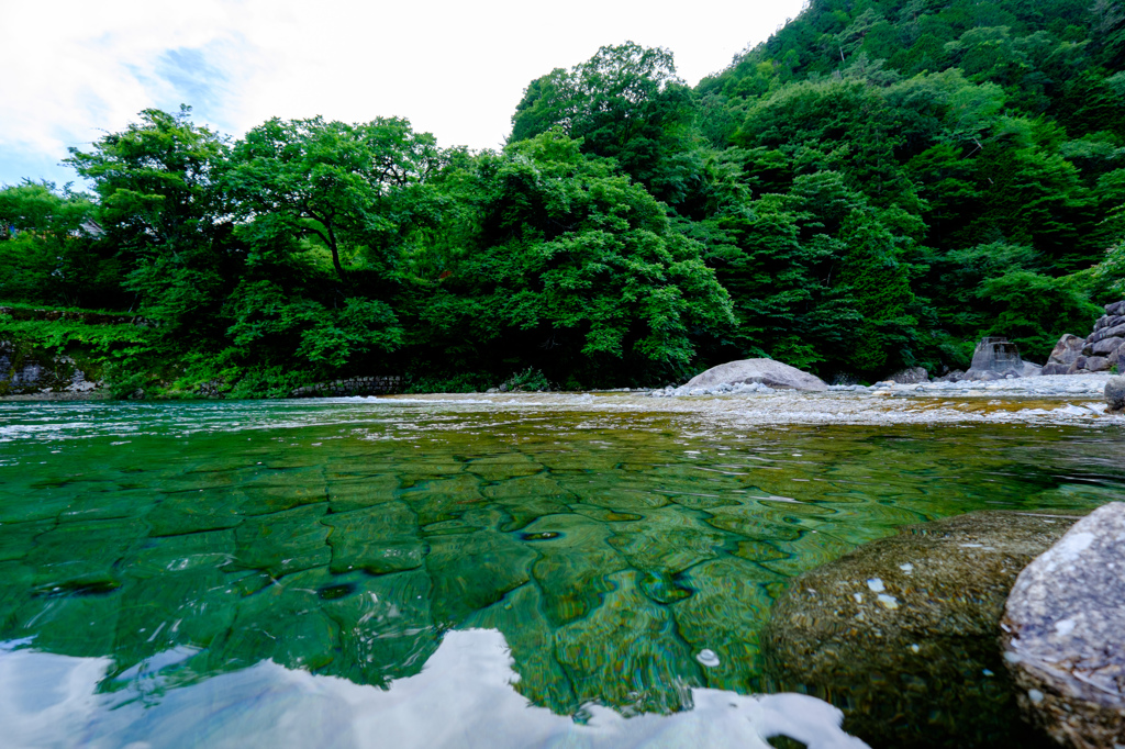 阿寺川下流