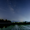田圃と天の川
