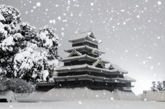 大雪の朝