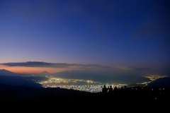 高ボッチ山頂から