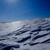 太陽と雪