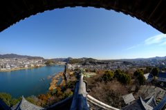 犬山城からの眺め：東