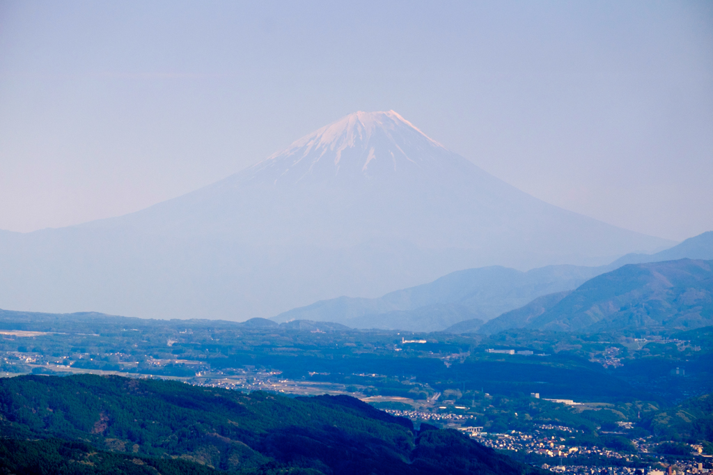 高ボッチ山頂にて