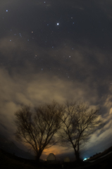 常念道祖神 星景