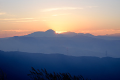 蓼科山の日の出