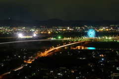 岐阜方面夜景