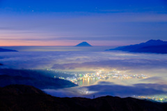 富士山の見える場所