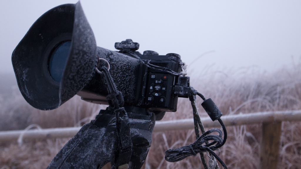 凍てつくカメラ