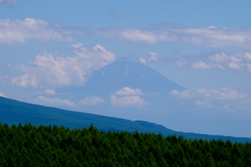 車山からの富士