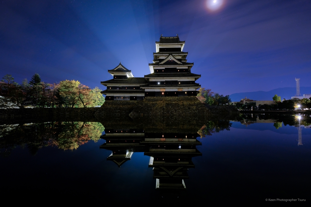 朝の城内点検