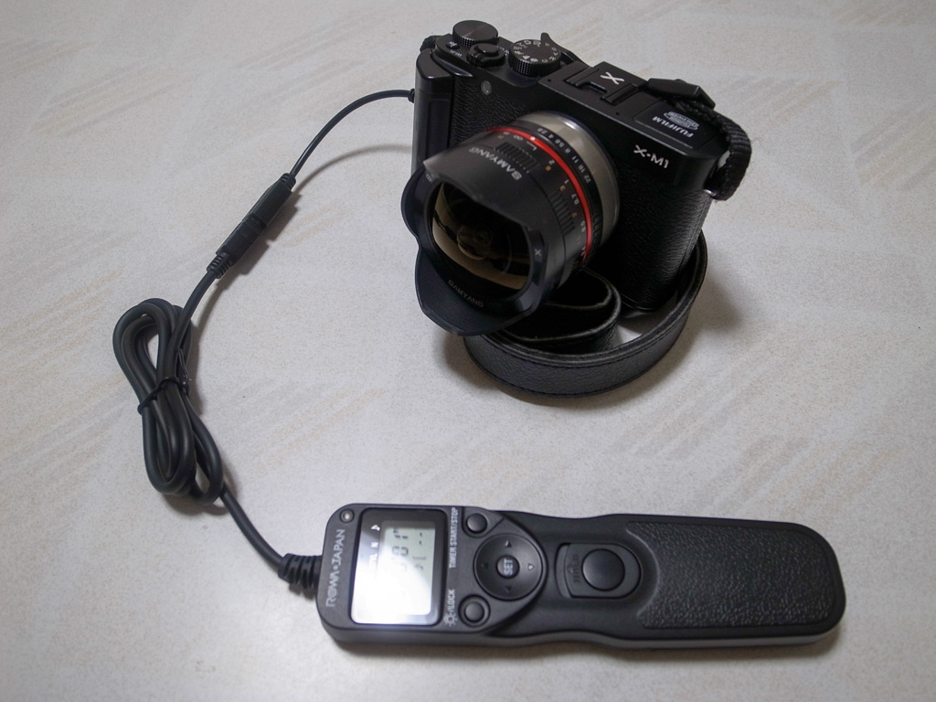 やった！インターバル撮影を手に入れた！
