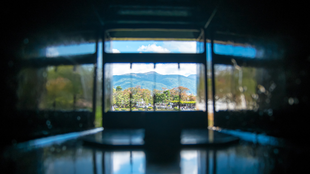 鉄砲狭間からの景色