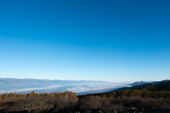 松本盆地雲海