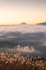 高ボッチ山頂の秋