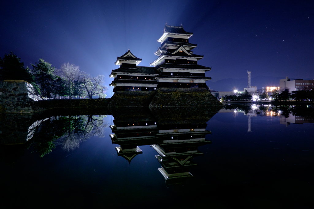 早朝城内点検