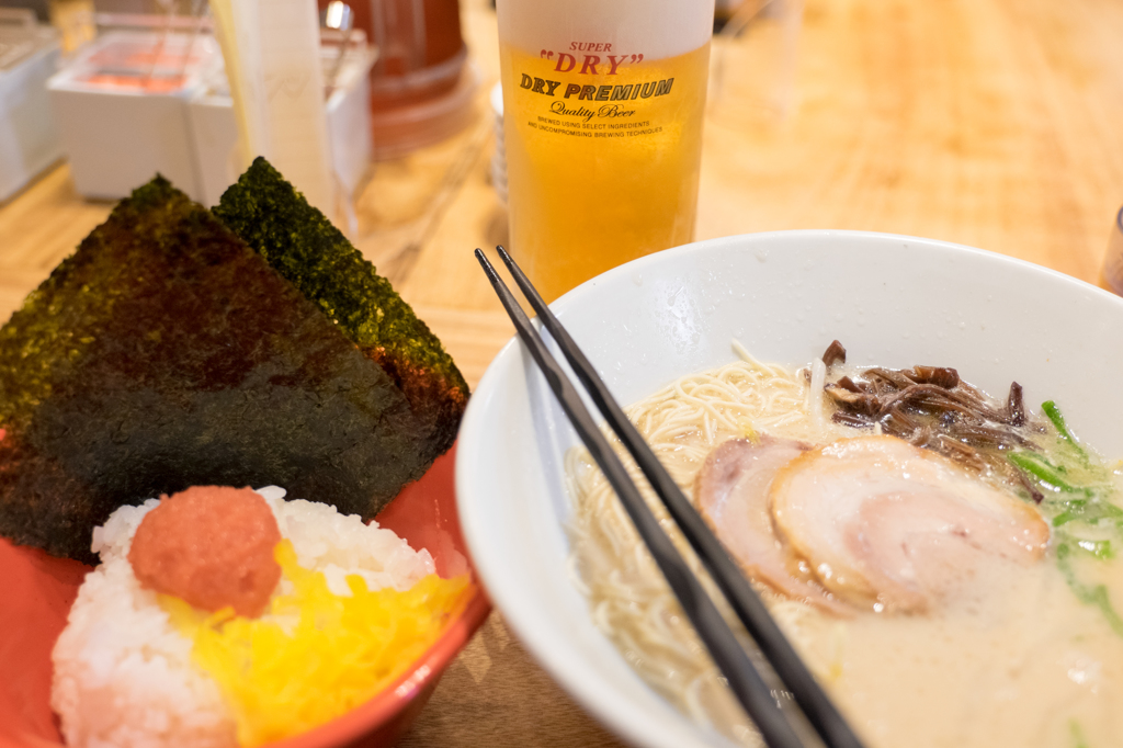 出張二日目の夕食