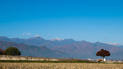 安曇野の風景