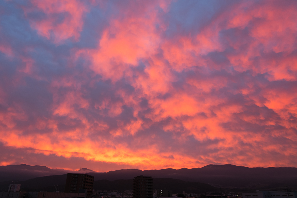 朝焼け空