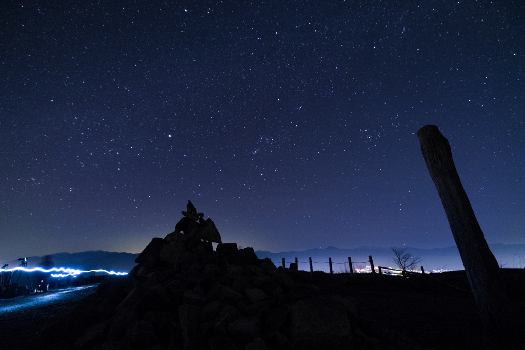 ケルンと西の星空