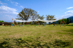ハンモックのある公園