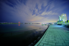 弁天島の夜