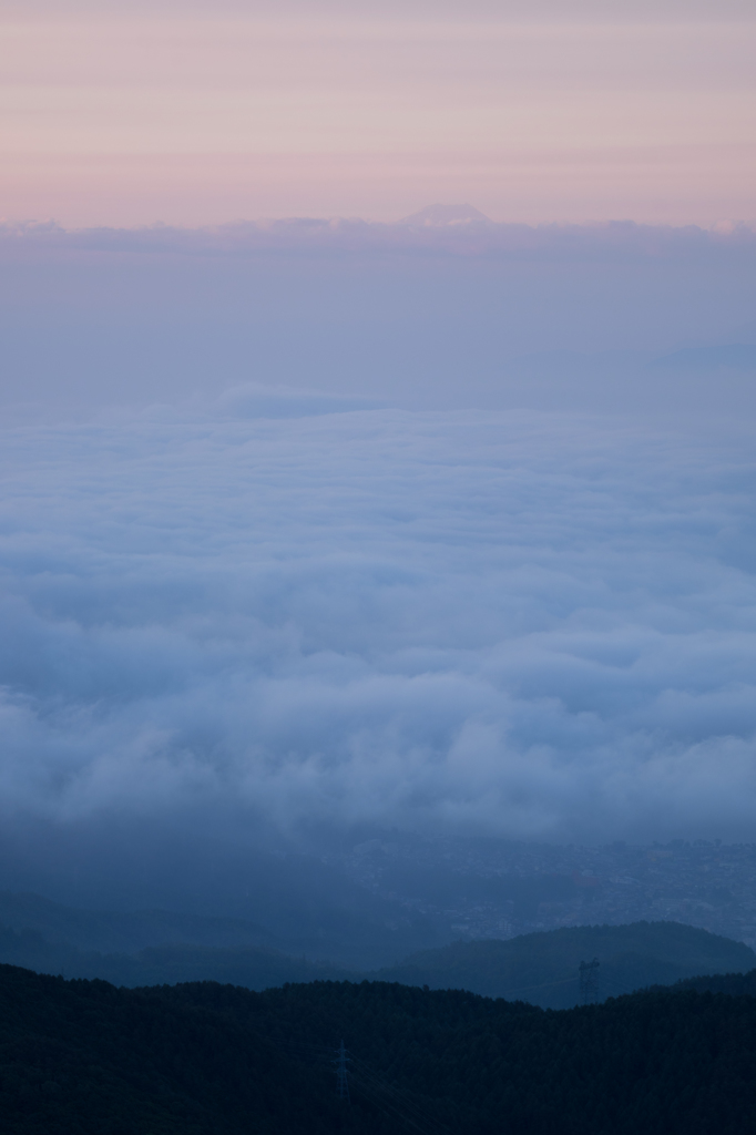 久々の雲海