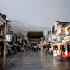 山は雪