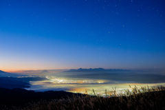 色づく雲海
