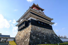 見上げる清洲城