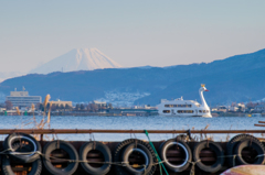 富士と白鳥丸
