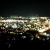 松本城と夜景