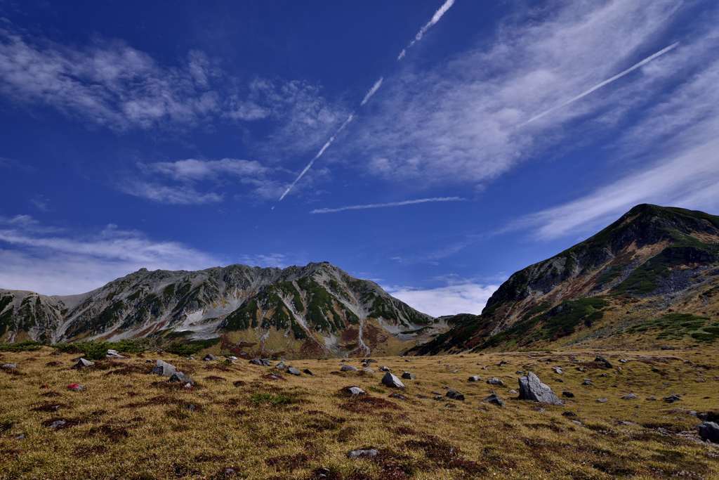 浄土山と立山