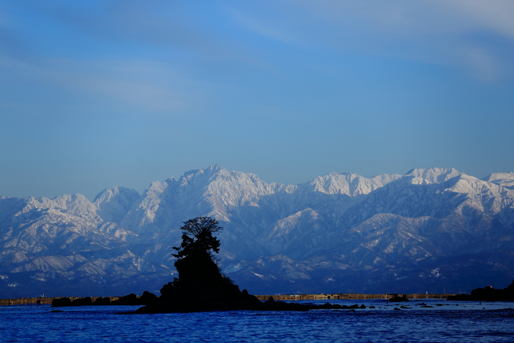 剱岳と女岩