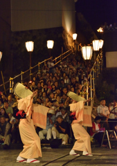 おわら風の盆　　前夜祭　鏡町