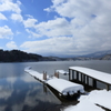 冬の野尻湖
