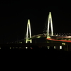 赤い光跡
