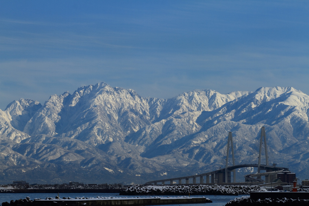 立山連峰13 1月 By シロエビ Id 写真共有サイト Photohito