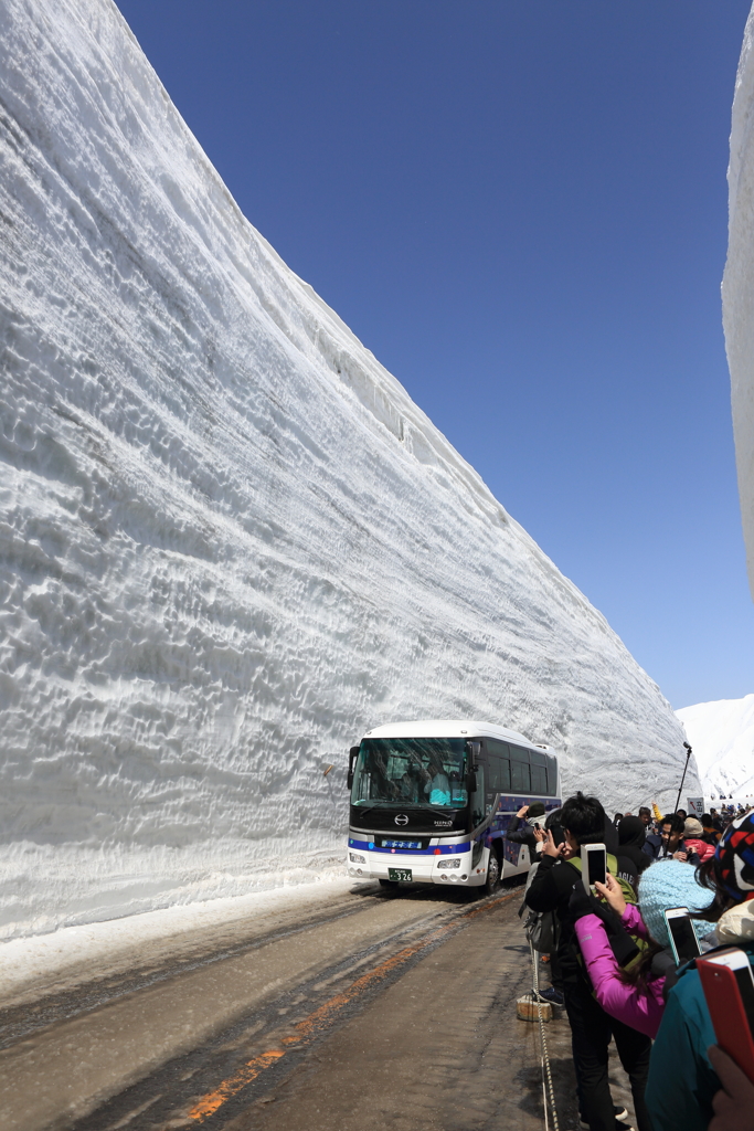 雪の壁