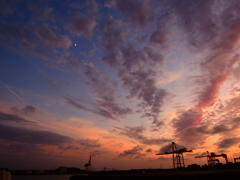 26日の夕焼け
