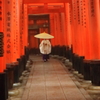 雨の伏見稲荷大社