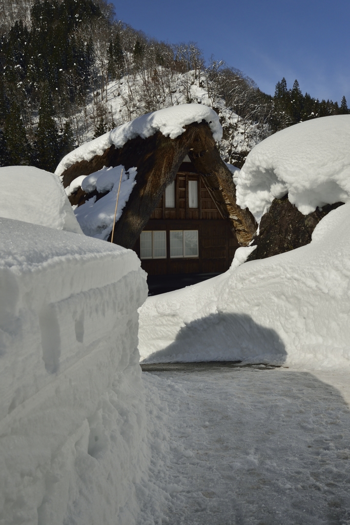 雪の細道