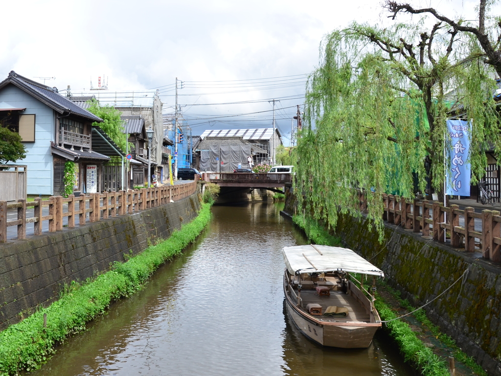 佐原付近の町並み