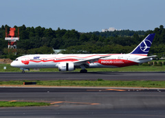 特別塗装機（LOTポーランド航空）