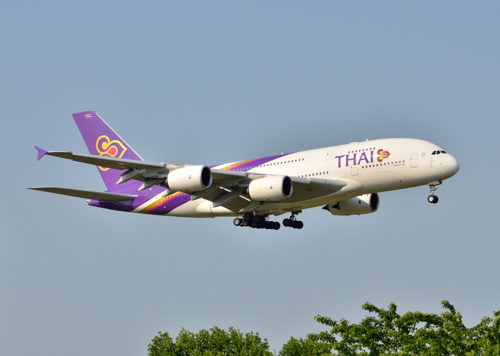 タイ国際航空　A380
